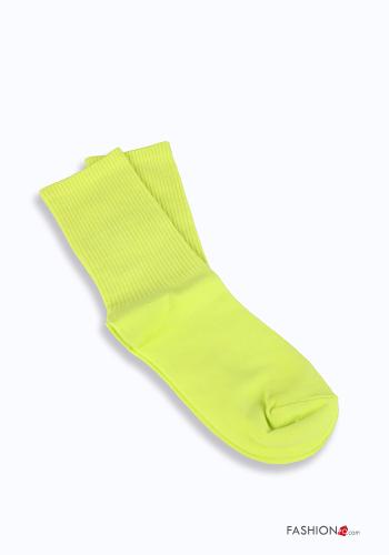  Cotton Ankle socks  Lime
