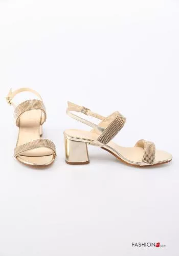  Genuine Leather Sandals Ankle strap