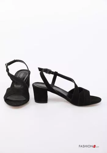  Suede Genuine Leather Sandals with strap