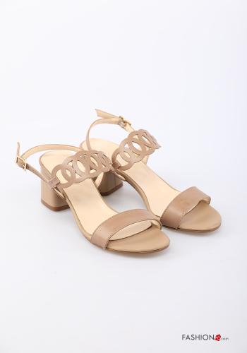 Genuine Leather Sandals with strap