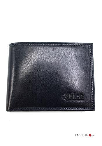 Genuine Leather Wallet Blue