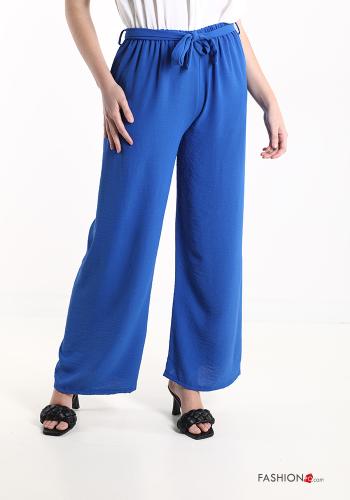  Pantalones con moño  Azul