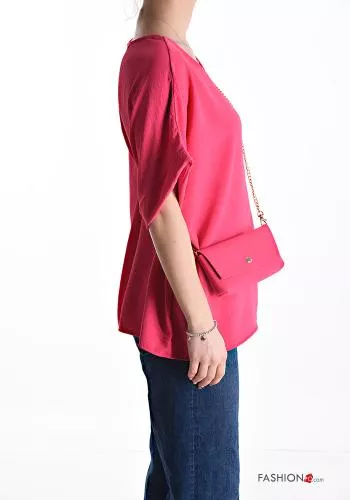  short sleeve Blouse with bag