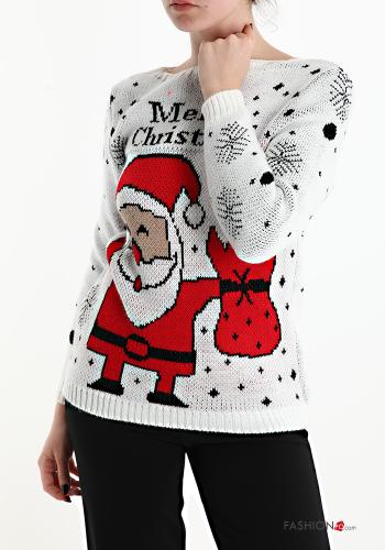  Suéter Navidad  Blanco