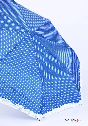 Pack de 12 peças guarda-chuva Padrão bolas com folhos 