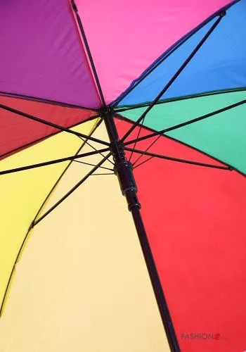  Farbiges Muster Regenschirm 