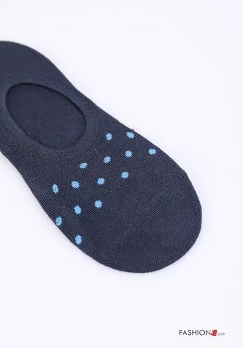  gepunktet Sneaker Socken aus Baumwolle 