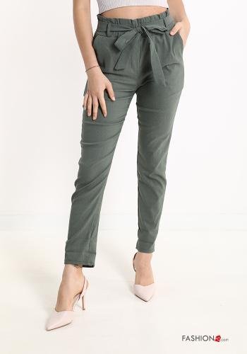  Hose mit Taschen mit Schleife