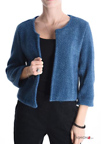  lurex long sleeve Bolero without lining