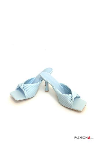  Scarpe con tacco ecopelle open toe  Ciano