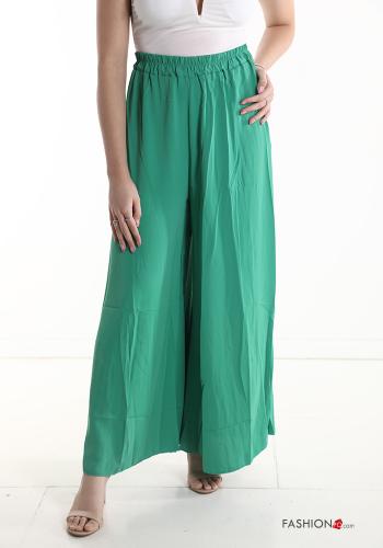  wide leg Trousers with elastic