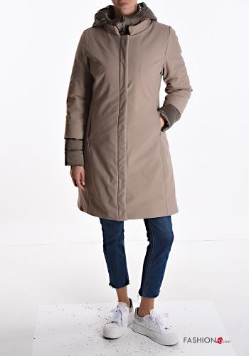  Puffer Jacket with pockets with hood with zip