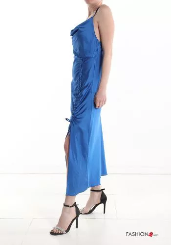  sleeveless long Dress with split