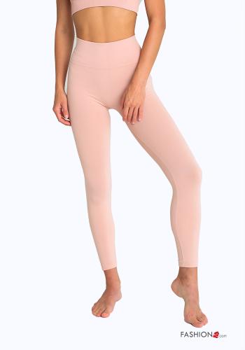  Leggings sem costura  Rosa pastel