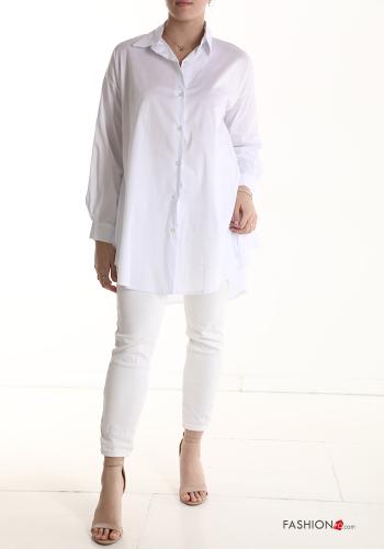  Cotton Shirt  White