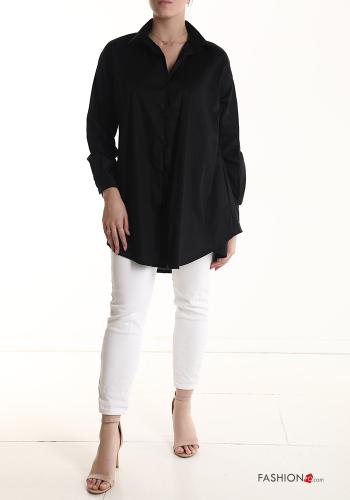  Cotton Shirt  Black