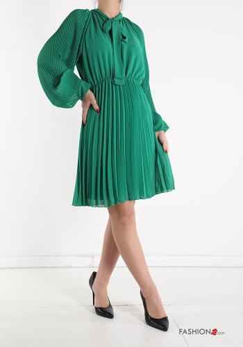  Vestido Elegante  Verde