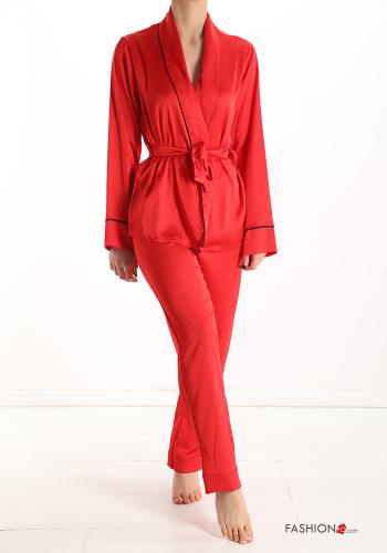  Pijama completo Elegante  Rojo