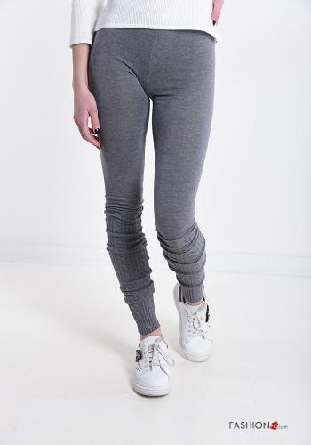  Leggings de Mezcla de Lana 