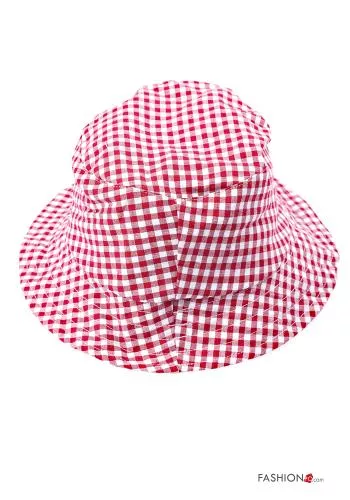 Vichy Cotton Hat 