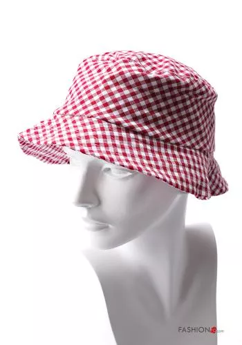  Vichy Cotton Hat 