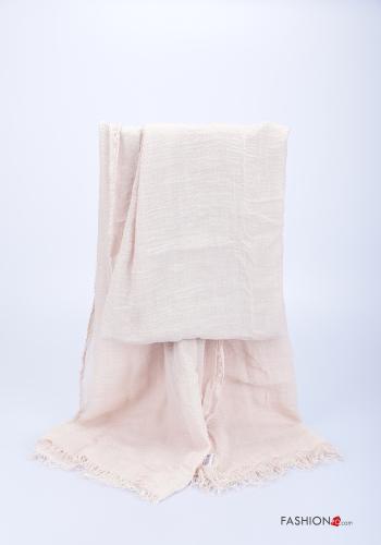  Casual Scarf  White Cream