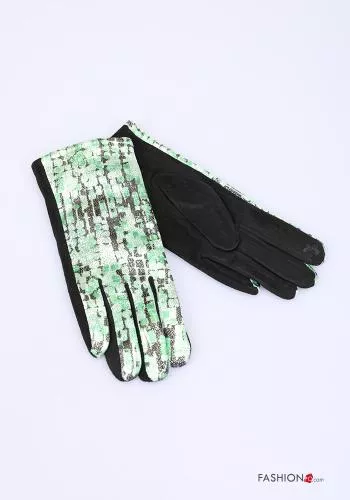 Set 12 pairs Patterned Gloves