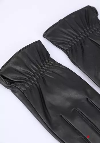 faux leather Gloves