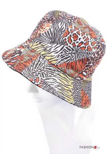  Animal print Cotton Hat 