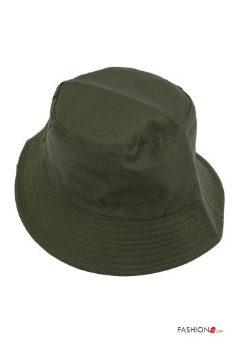  Multicoloured Cotton Hat  Green