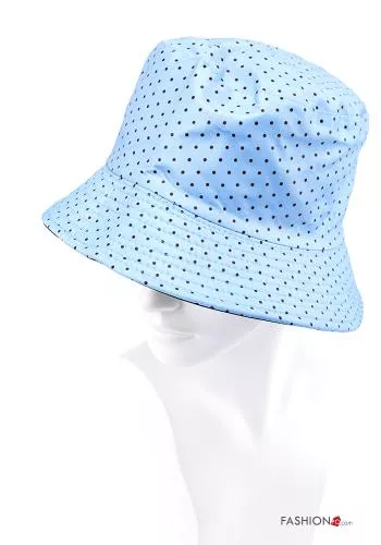 Polka-dot Cotton Hat 