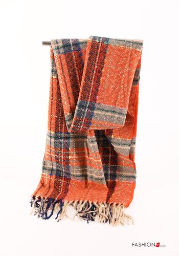  Tartan Scarf with fringes
