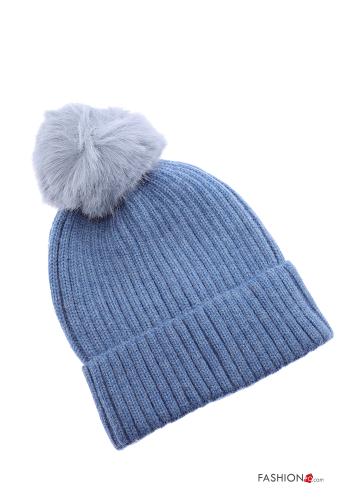  Cotton Beanie  Savoy blue