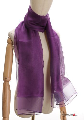  Sciarpa in Seta  Viola