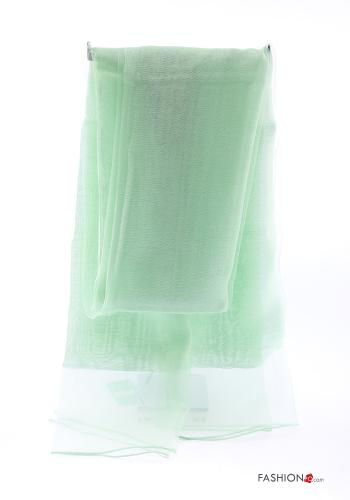  Sciarpa in Seta  Tè verde