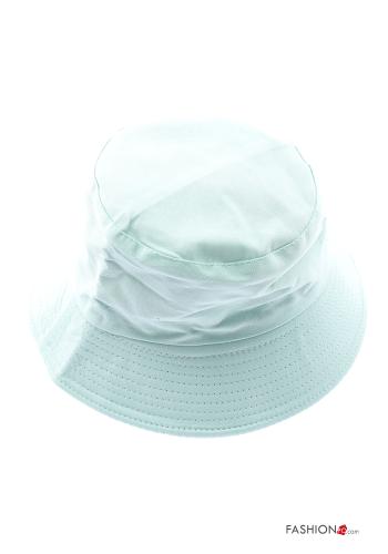  Cotton Hat  Aqua green