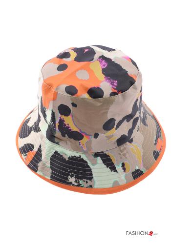  Sombrero de Algodón Diseño impreso  Naranja