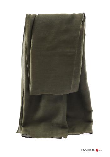  Sciarpa Casual  Beige - Oliva chiaro