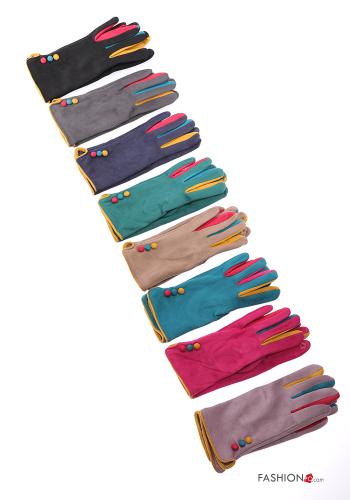 Set 12 pairs Casual Gloves  Various colours