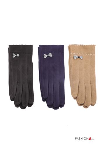  Gloves with bow