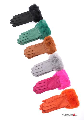  faux fur Gloves 