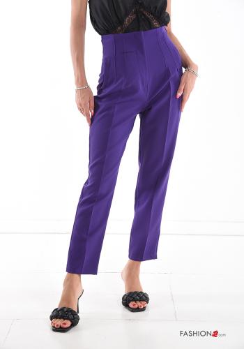  Elegant Trousers  Purple