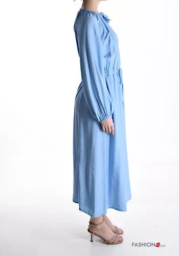  long Dress with drawstring with elastic