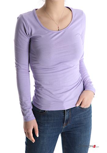  Camiseta de manga larga Estilo Informal 