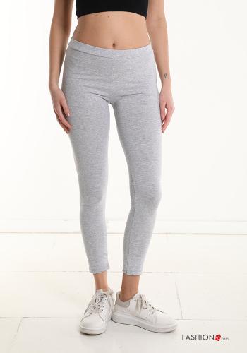  Cotton Leggings  Cinder grey