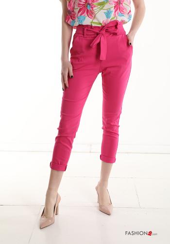  Trousers with elastic with sash