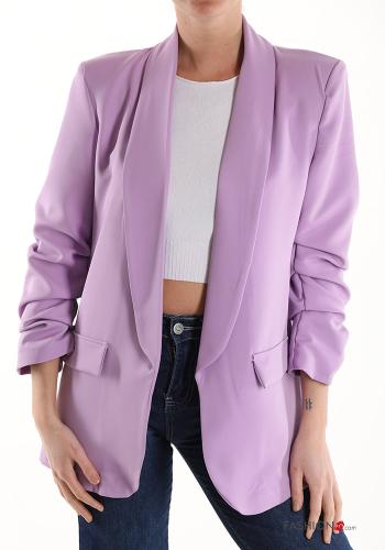  Casual Blazer  Lilac