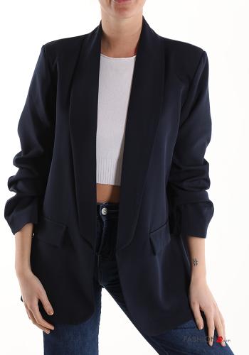  Casual Blazer  Prussian blue