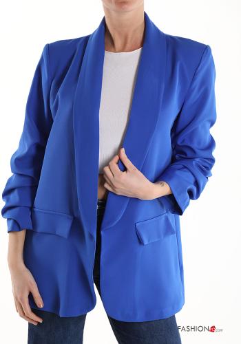  Casual Blazer  Blue