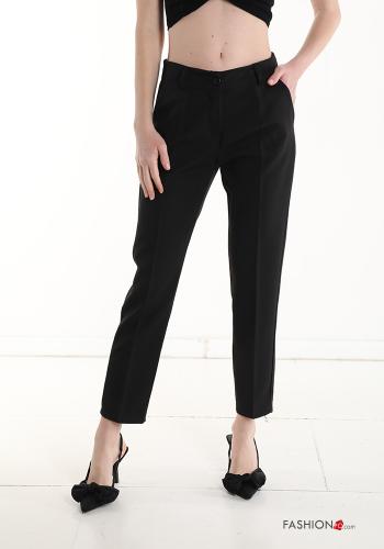  Trousers with pockets Black
